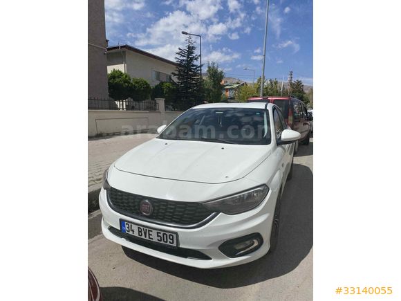 Sahibinden Fiat Egea 1.6 Multijet Easy 2019 Model  224.000 km Beyaz
