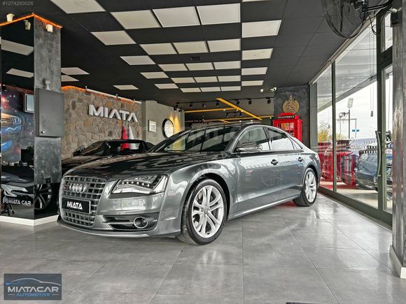 MIATA CAR 2013 AUDI S8 4.0 TFSI QUATTRO-KARBON-BOSE-ACC-BAYİ