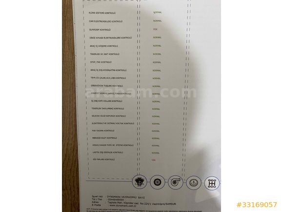 Düşük KM-Tek Değişen 