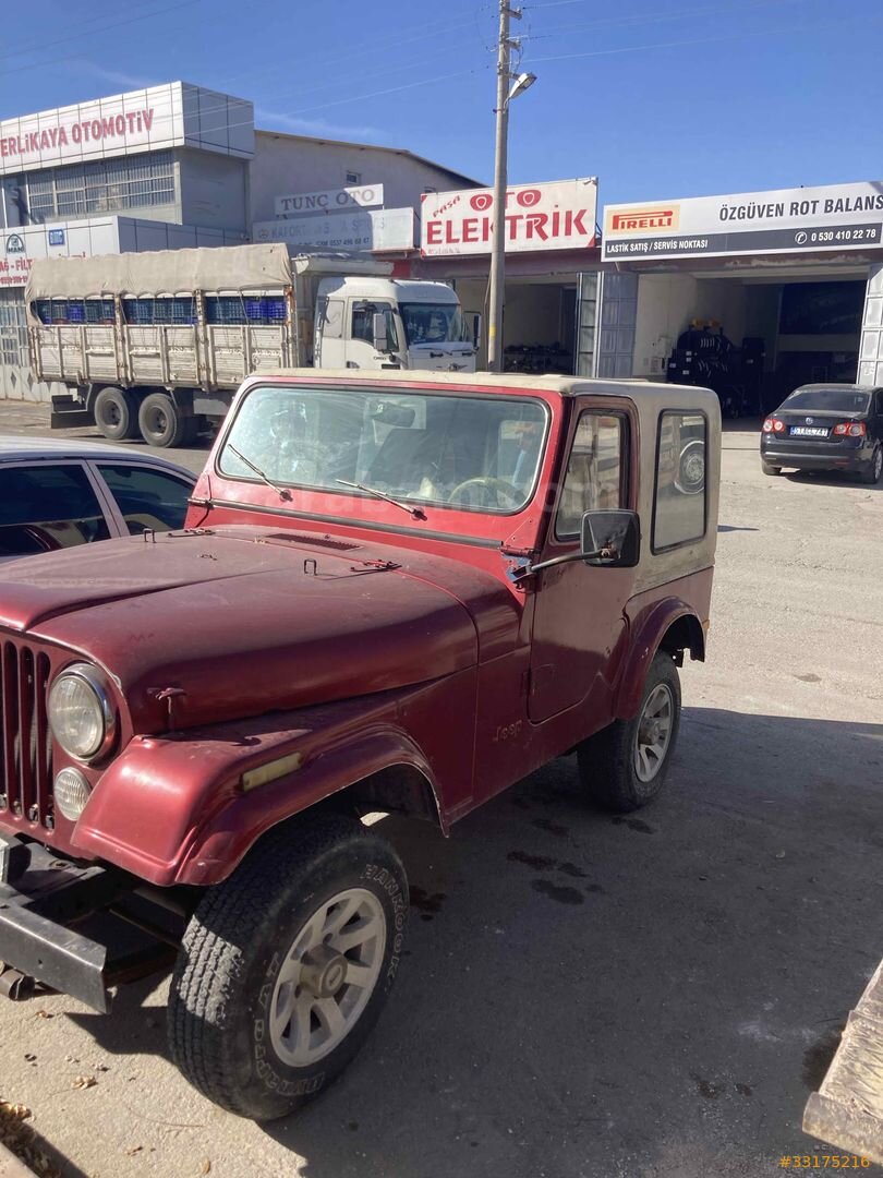 Sahibinden Jeep CJ CJ-5 1977 Model Niğde 100.000 km Kırmızı 7