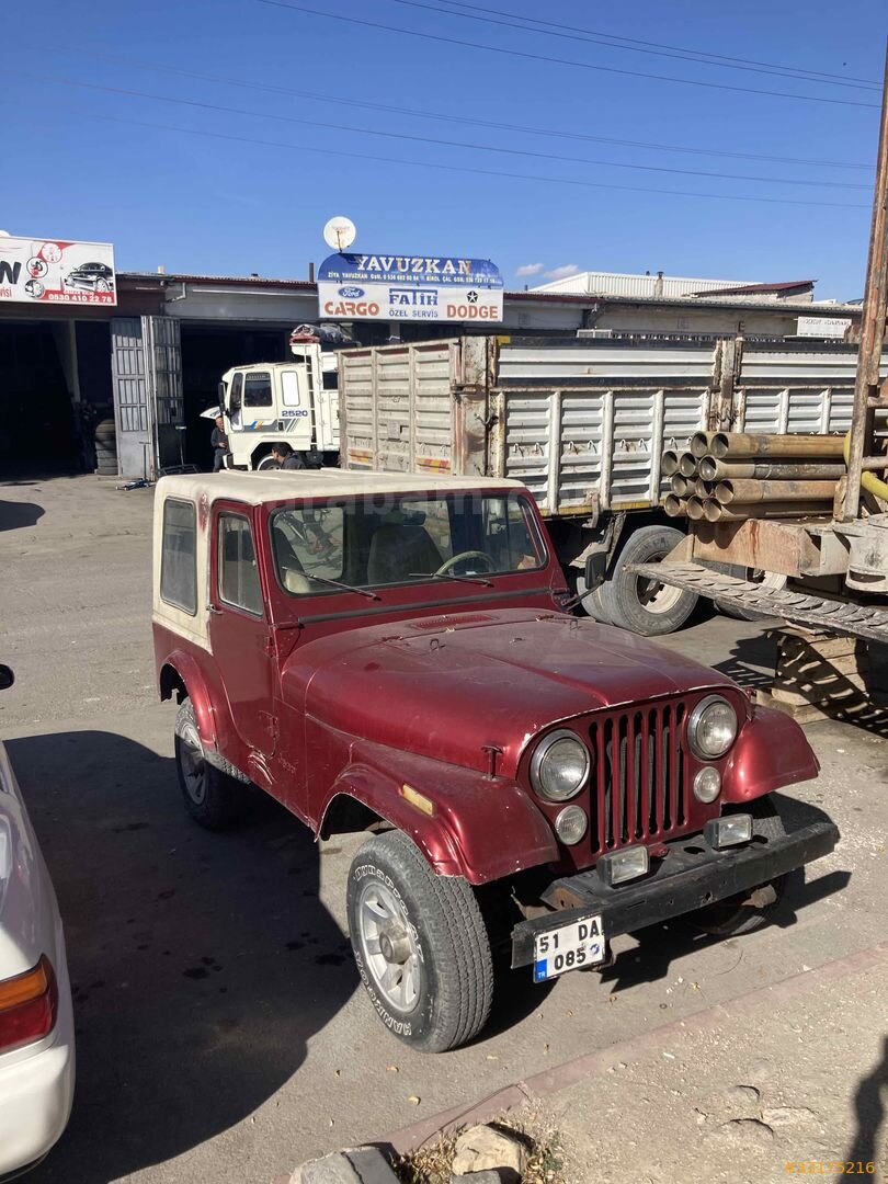 Sahibinden Jeep CJ CJ-5 1977 Model Niğde 100.000 km Kırmızı 6