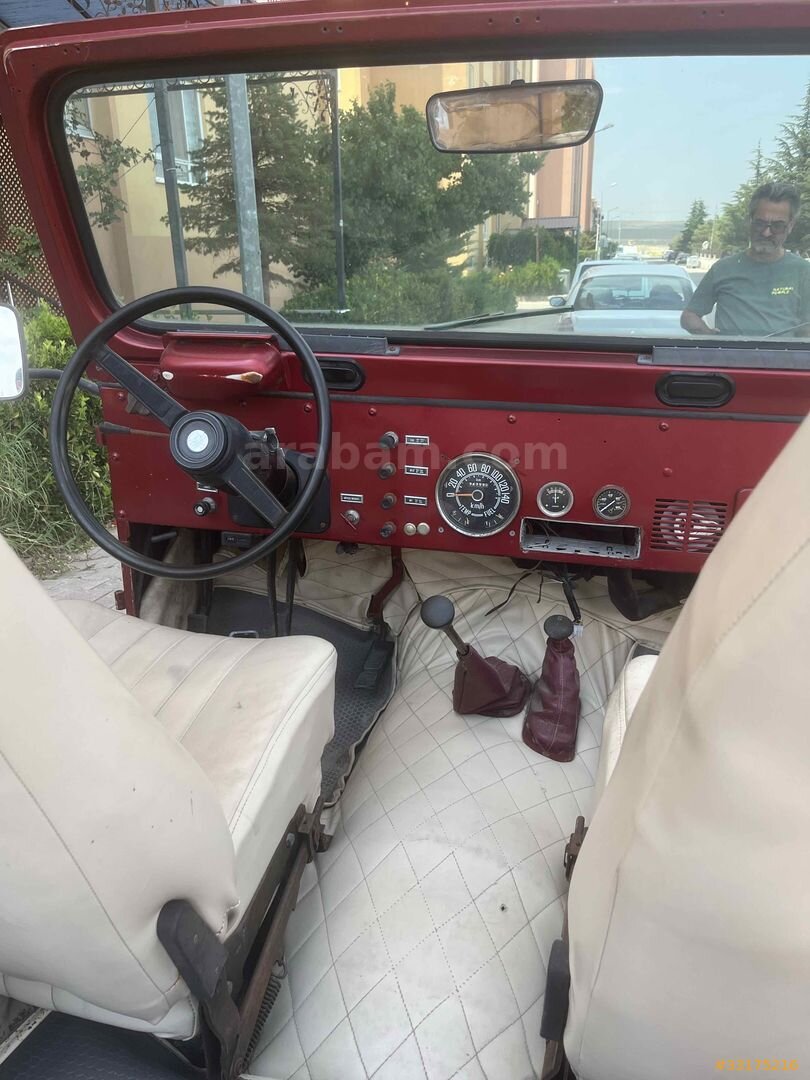 Sahibinden Jeep CJ CJ-5 1977 Model Niğde 100.000 km Kırmızı 3