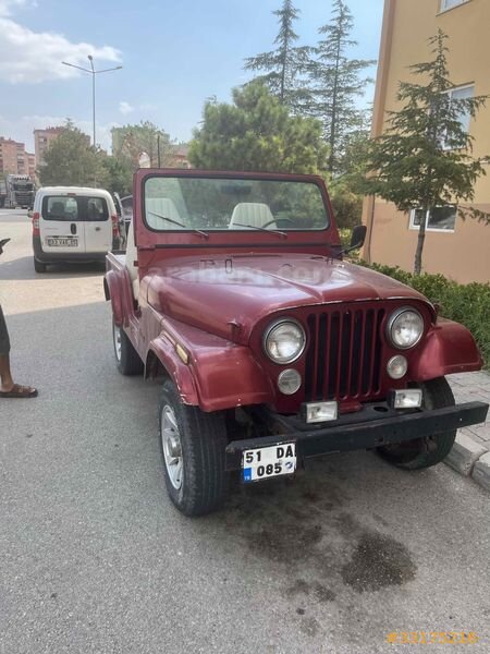 Sahibinden Jeep CJ CJ-5 1977 Model Niğde 100.000 km Kırmızı