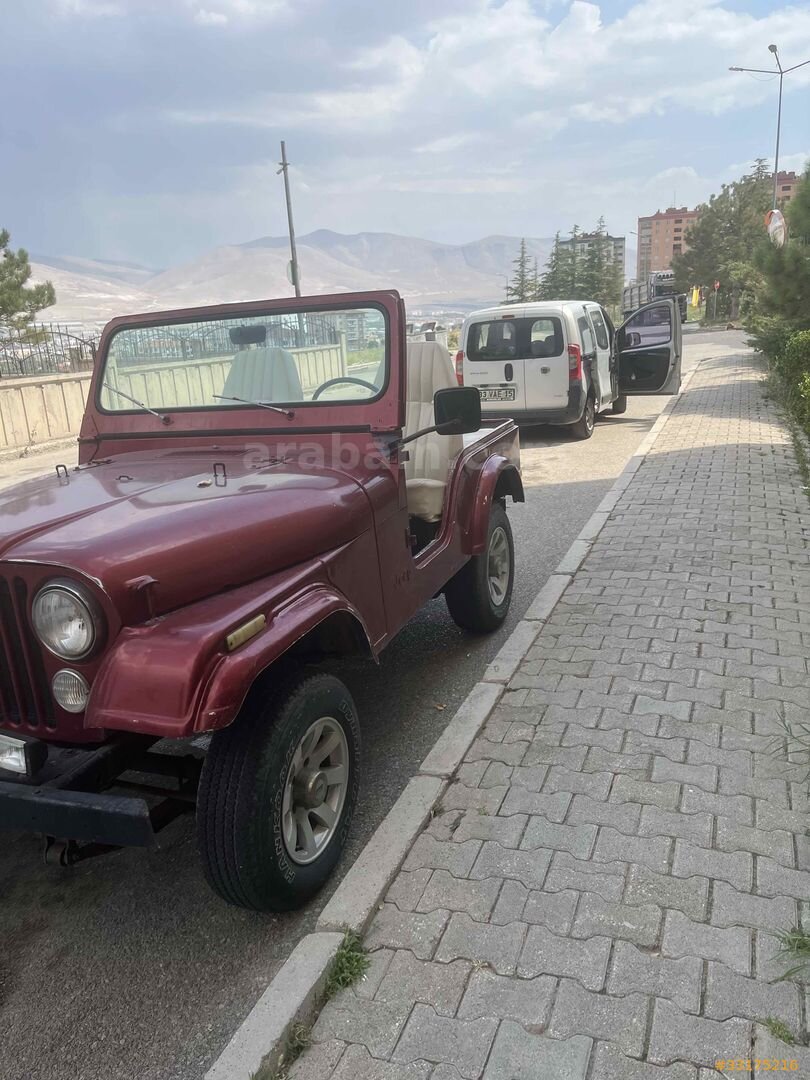 Sahibinden Jeep CJ CJ-5 1977 Model Niğde 100.000 km Kırmızı 2