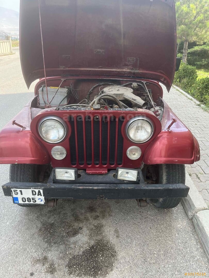 Sahibinden Jeep CJ CJ-5 1977 Model Niğde 100.000 km Kırmızı 4