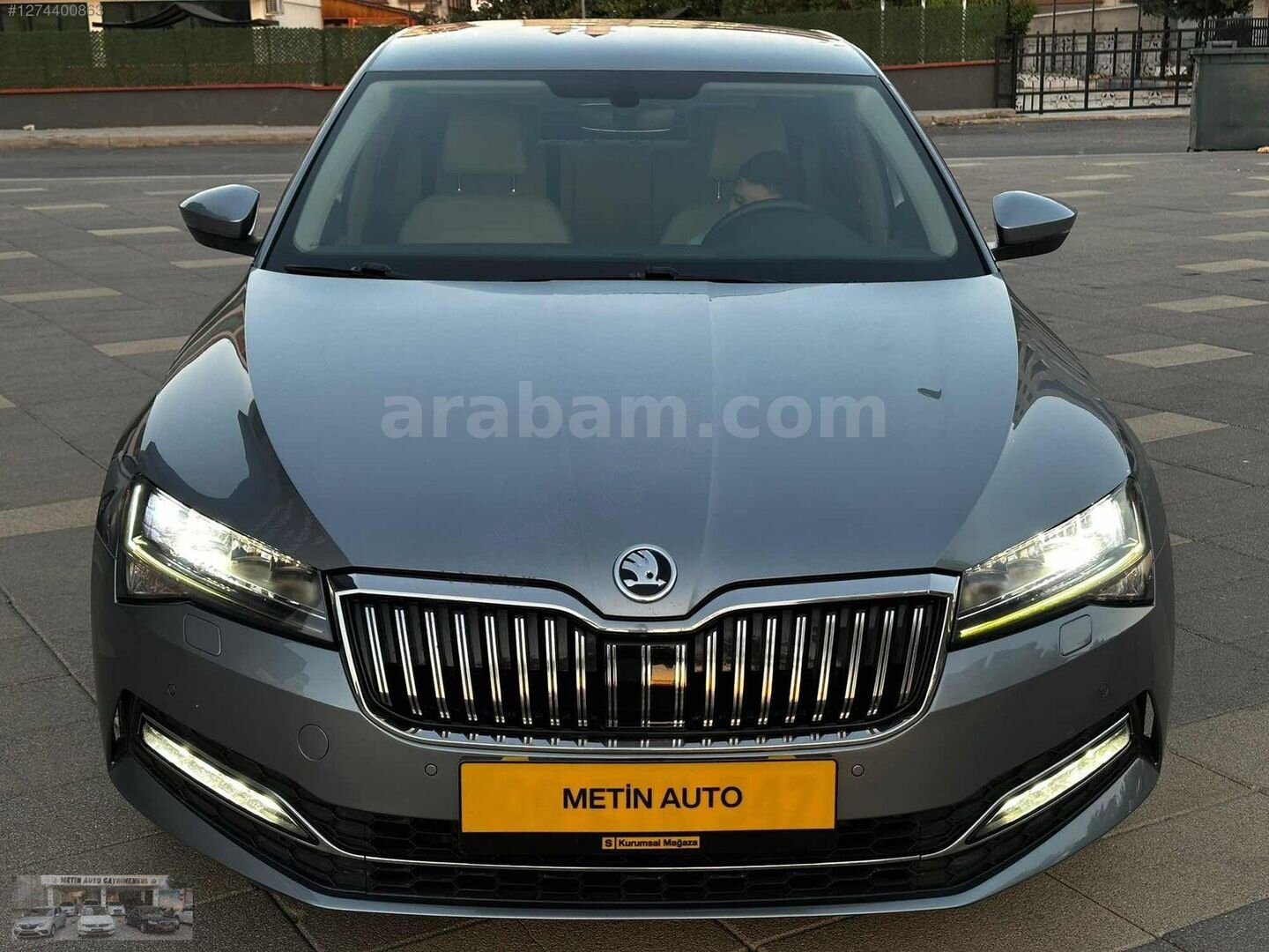 Galeriden Skoda SuperB 1.6 TDI Premium 2020 Model Gaziantep 140.000 km Gri 2