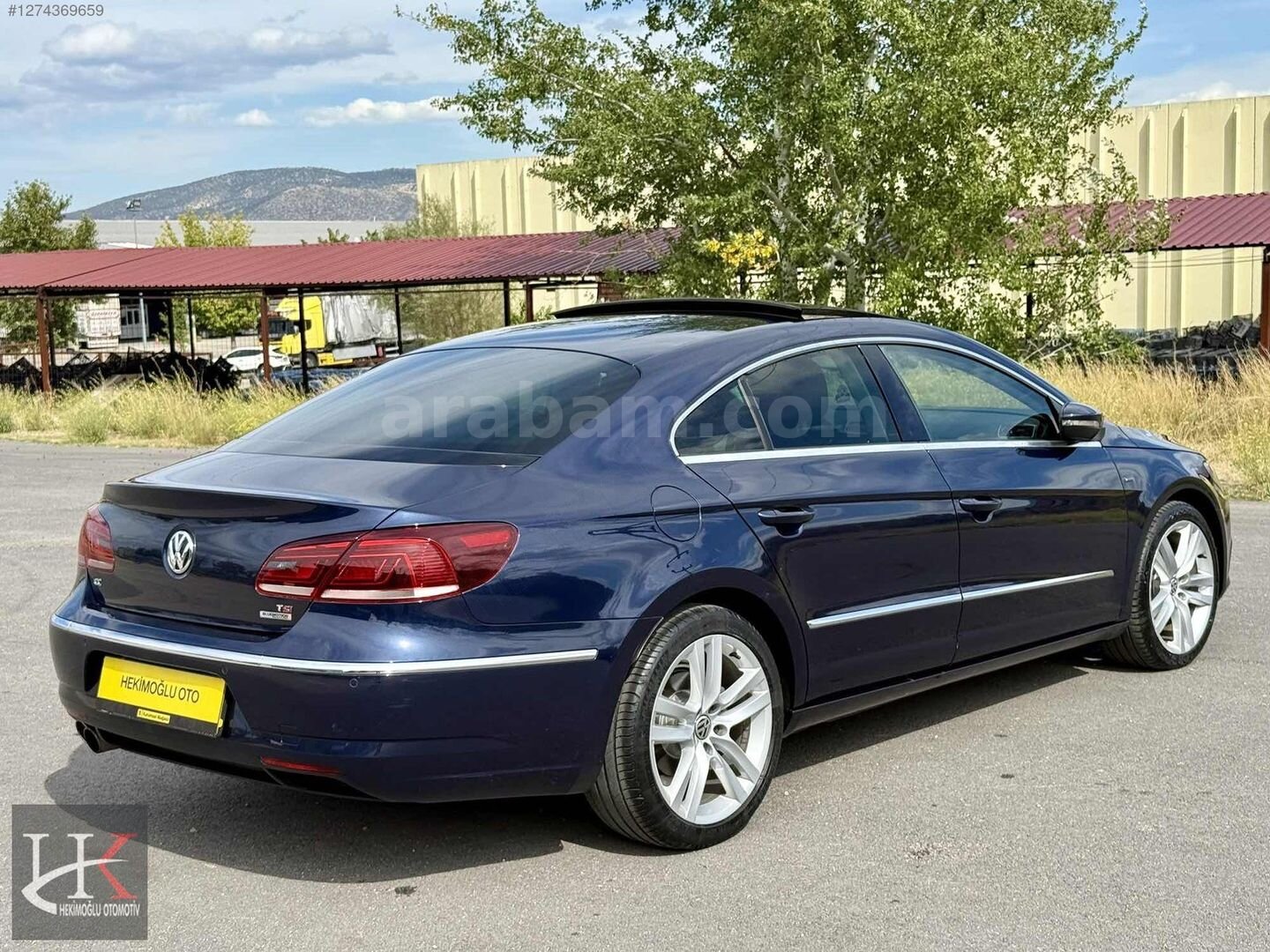 Galeriden Volkswagen VW CC 1.4 TSi Exclusive 2015 Model Isparta 162.000 km Mavi 6