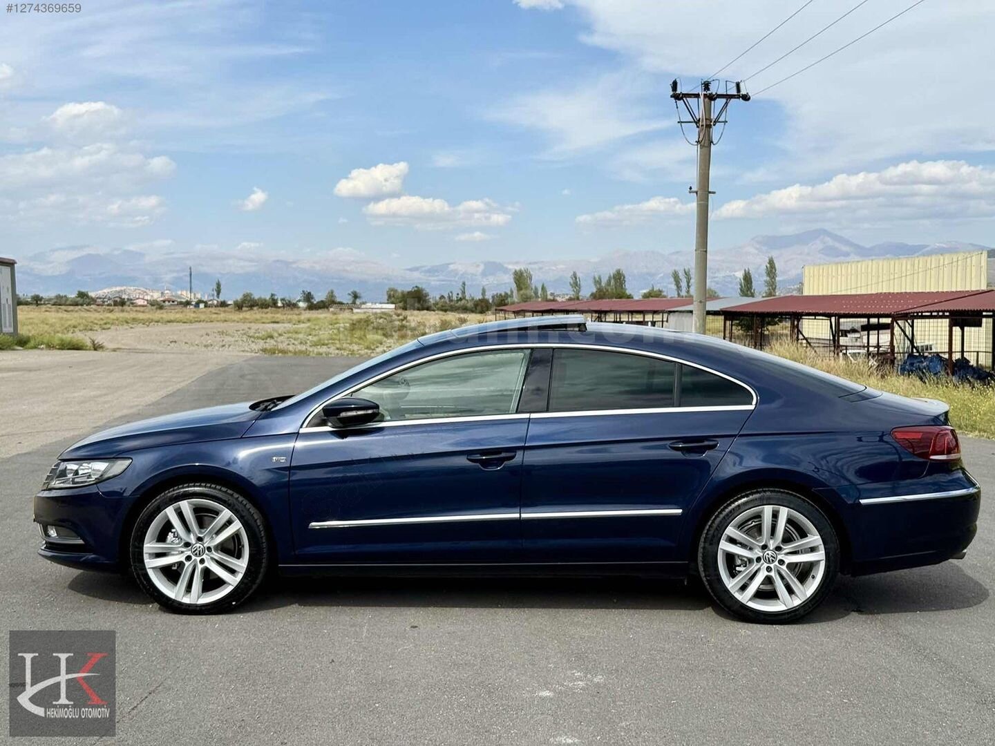 Galeriden Volkswagen VW CC 1.4 TSi Exclusive 2015 Model Isparta 162.000 km Mavi 4