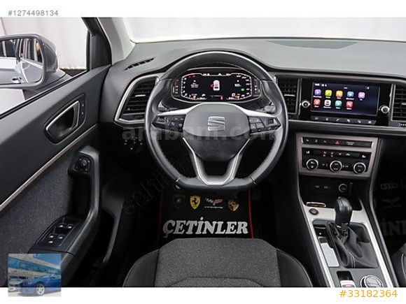 ÇETİNLER'DEN 2024 MODEL SEAT ATECA 1.5 ECO TSI XPERİENCE DSG