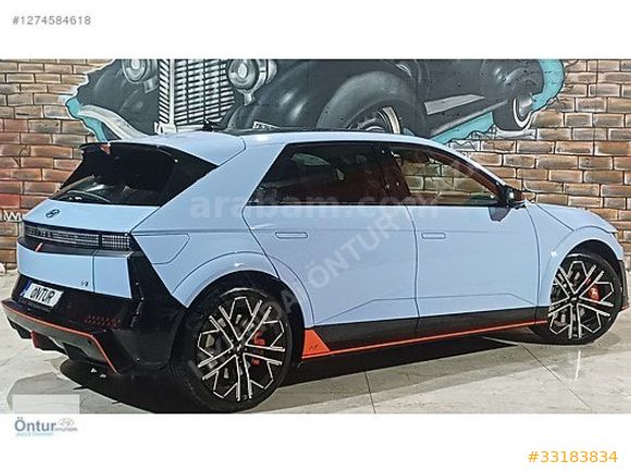 YETKİLİ BAYİDEN IONIQ 5 N 4X4 84 Kwh HATASIZ /BOYASIZ /TRAMERSİZ