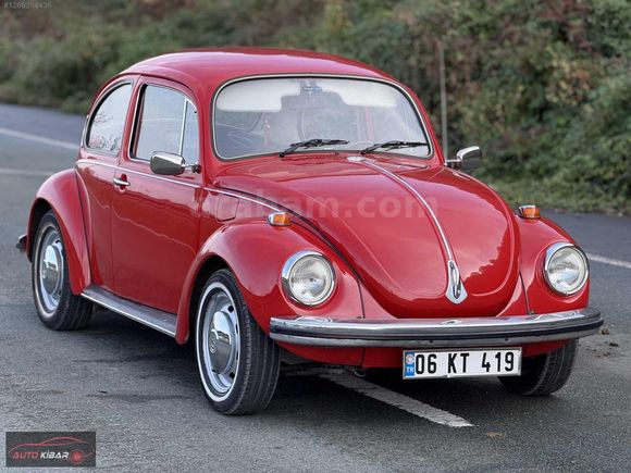 AUTO KİBAR-1972 MODEL VOLKSWAGEN BEETLE V.W 1.3.0.2 DÜZCAM/AFİFE