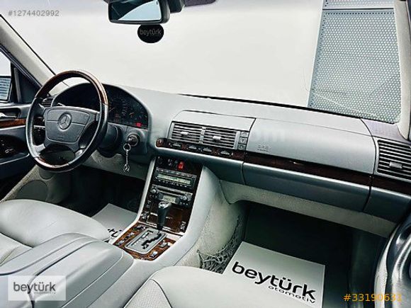 'beytürk' 1998 MERCEDES S500 LONG KOLEKSİYONLUK