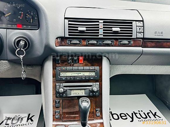 'beytürk' 1998 MERCEDES S500 LONG KOLEKSİYONLUK