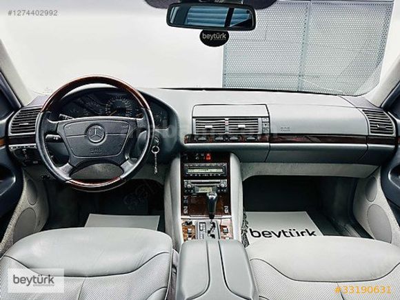 'beytürk' 1998 MERCEDES S500 LONG KOLEKSİYONLUK