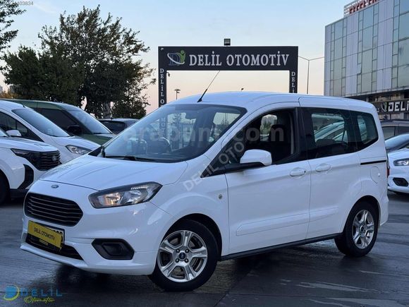 DELİL OTOMOTİV'DEN 2023 FORD COURİER DELÜX 59 BİN KM'DE 100HP