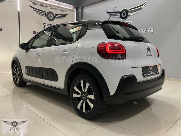 GTY AUTO'dan 2019 BOYASIZ C-3 Shine 1.2PureTech-OTOMATİK-96000km