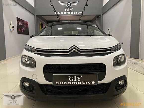 GTY AUTO'dan 2019 BOYASIZ C-3 Shine 1.2PureTech-OTOMATİK-96000km