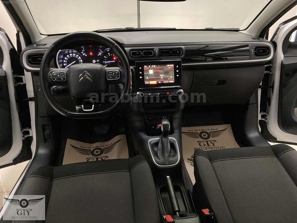 GTY AUTO'dan 2019 BOYASIZ C-3 Shine 1.2PureTech-OTOMATİK-96000km