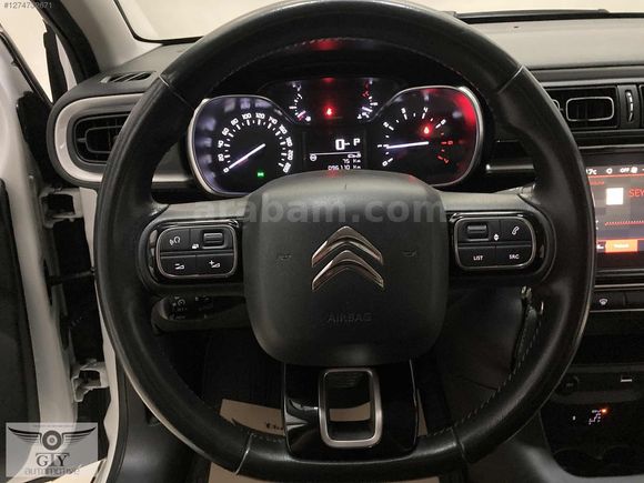 GTY AUTO'dan 2019 BOYASIZ C-3 Shine 1.2PureTech-OTOMATİK-96000km