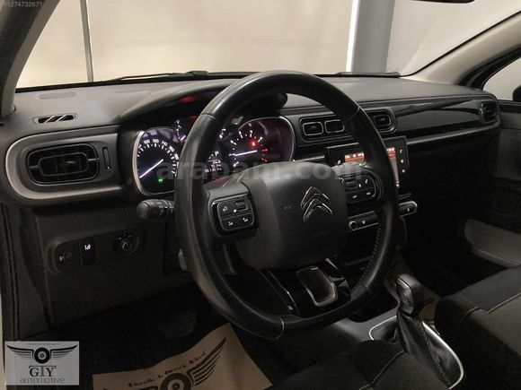 GTY AUTO'dan 2019 BOYASIZ C-3 Shine 1.2PureTech-OTOMATİK-96000km