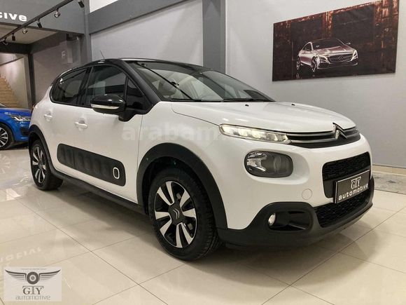 GTY AUTO'dan 2019 BOYASIZ C-3 Shine 1.2PureTech-OTOMATİK-96000km