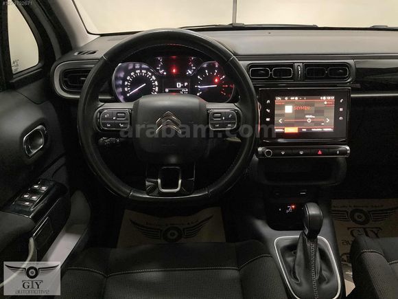 GTY AUTO'dan 2019 BOYASIZ C-3 Shine 1.2PureTech-OTOMATİK-96000km