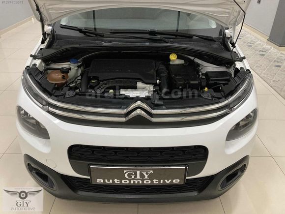 GTY AUTO'dan 2019 BOYASIZ C-3 Shine 1.2PureTech-OTOMATİK-96000km