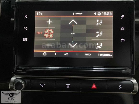 GTY AUTO'dan 2019 BOYASIZ C-3 Shine 1.2PureTech-OTOMATİK-96000km