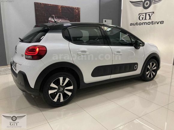 GTY AUTO'dan 2019 BOYASIZ C-3 Shine 1.2PureTech-OTOMATİK-96000km