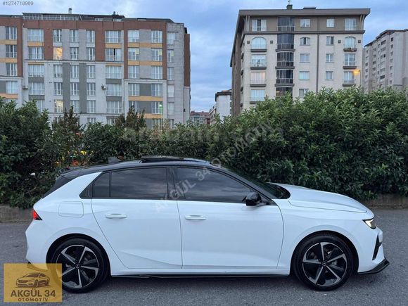 AKGÜL 34 2025 ASTRA 1.2T GS K.ISITMA+360 KMR+KEYLESS GO %20 FTR