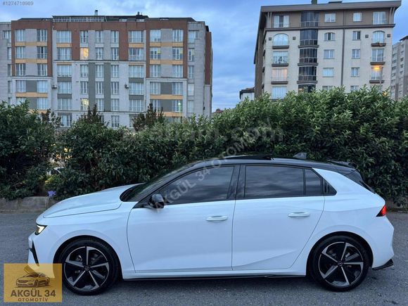 AKGÜL 34 2025 ASTRA 1.2T GS K.ISITMA+360 KMR+KEYLESS GO %20 FTR