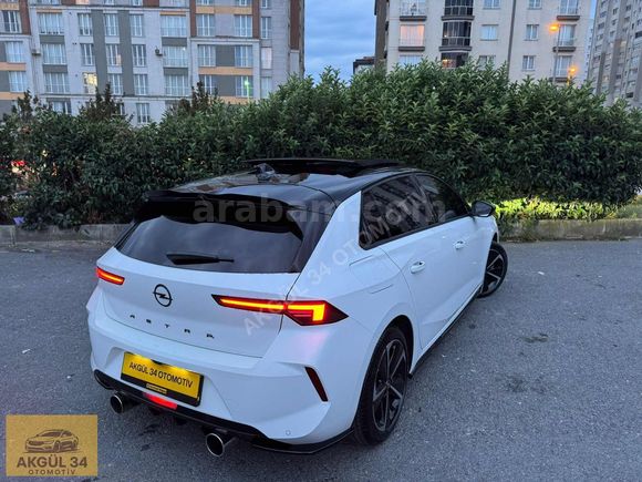 AKGÜL 34 2025 ASTRA 1.2T GS K.ISITMA+360 KMR+KEYLESS GO %20 FTR