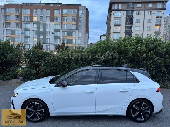 AKGÜL 34 2025 ASTRA 1.2T GS K.ISITMA+360 KMR+KEYLESS GO %20 FTR
