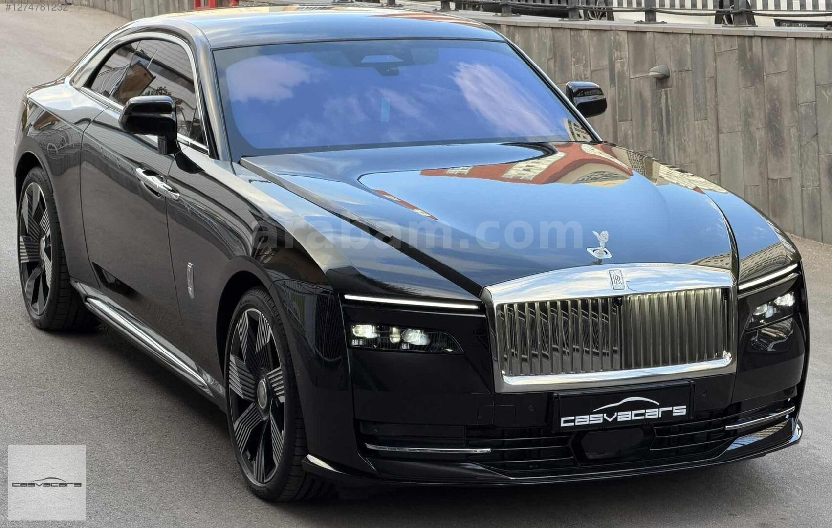 Galeriden Rolls-Royce Spectre Coupe 2024 Model İstanbul 6.001 km Siyah 3