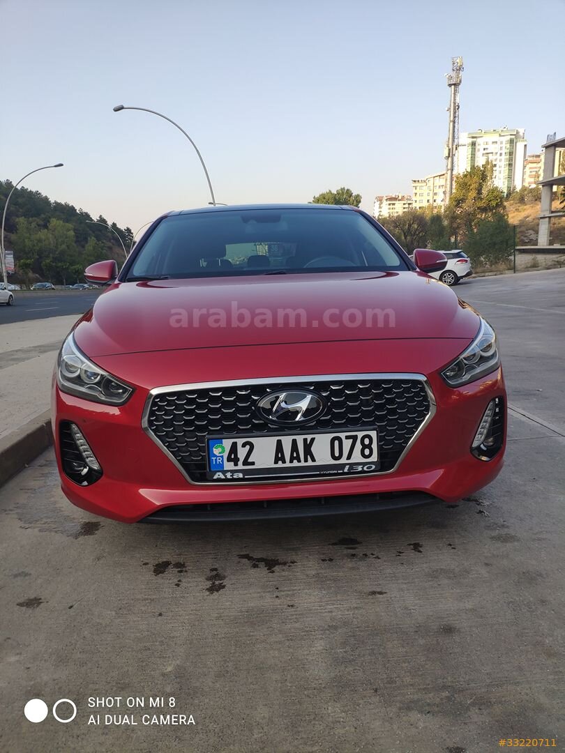 Sahibinden Hyundai i30 1.6 CRDi Elite Plus Smart 2017 Model Ankara 119.000 km Kırmızı 1