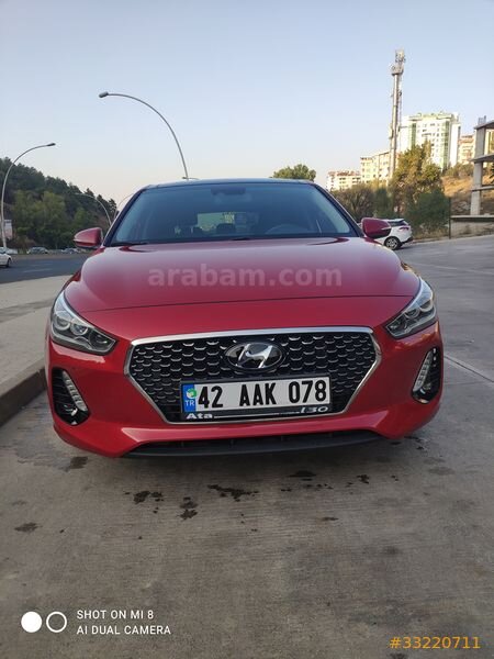 Sahibinden Hyundai i30 1.6 CRDi Elite Plus Smart 2017 Model Ankara 119.000 km Kırmızı