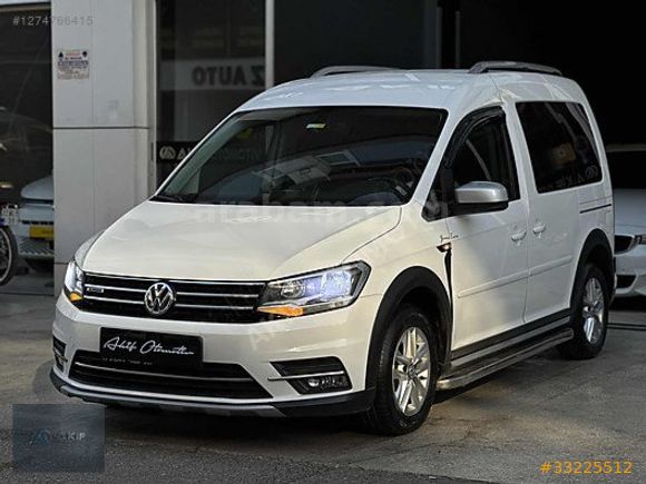 HATASIZ BOYASIZ 2017 MODEL VW CADDY 2.0TDİ ALLTRACK+175'KM+DSG+