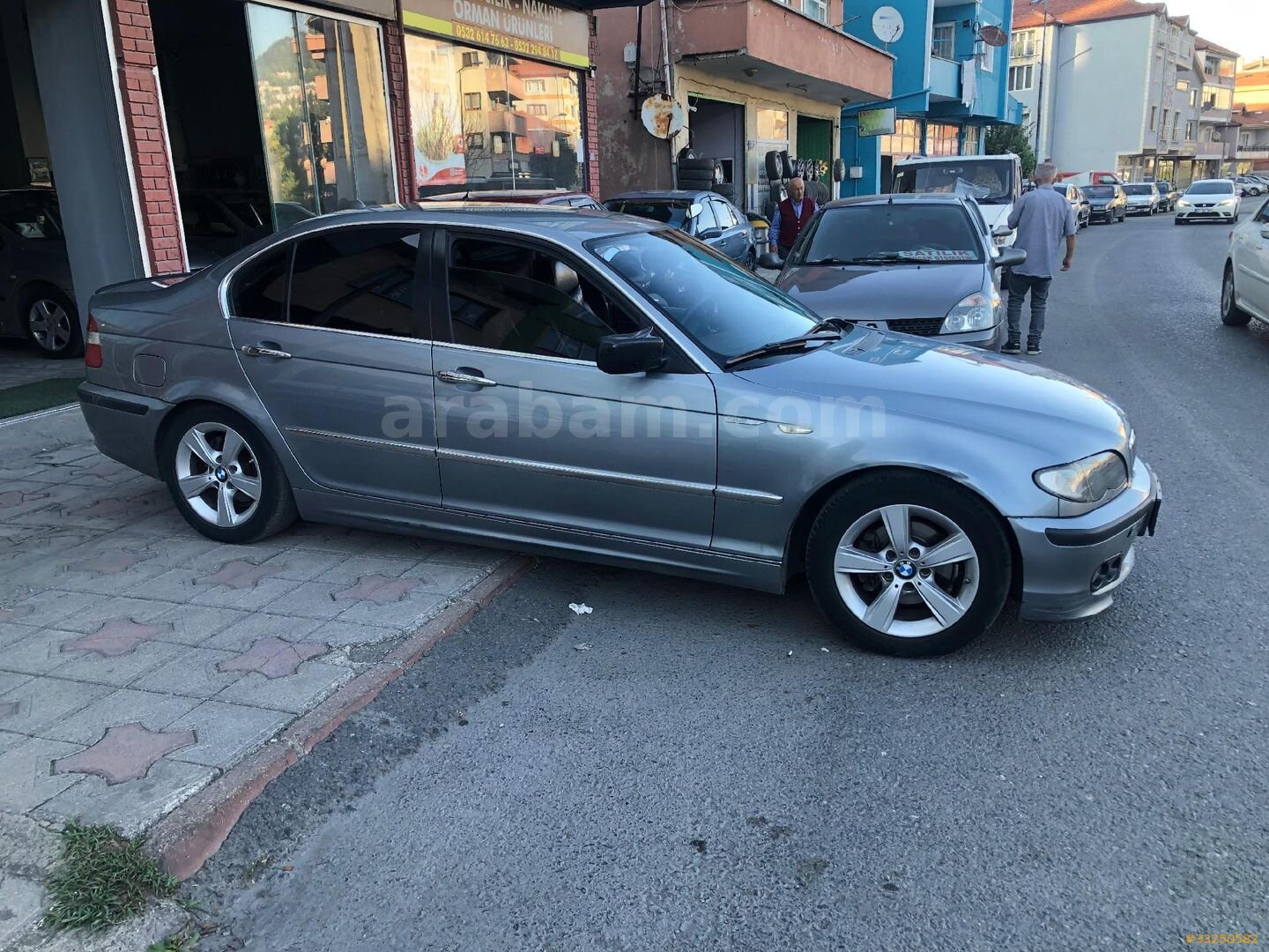 Galeriden BMW 3 Serisi 316i Standart 2005 Model Zonguldak 269.400 km Gri (titanyum) 2