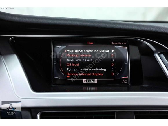 AYNA MOTORS 2010 AUDI S4 3.0 TFSI V6 QUATTRO GARANTİLİ FULL+FULL