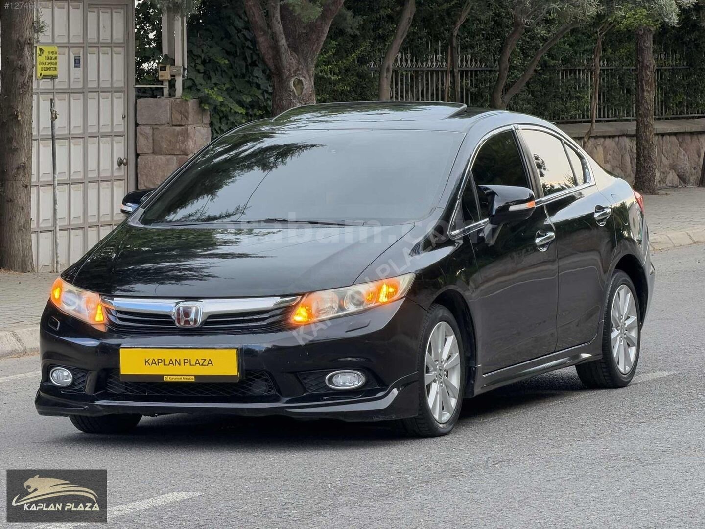 Galeriden Honda Civic 1.6i VTEC Eco Elegance 2012 Model Kahramanmaraş 156.000 km Siyah 4