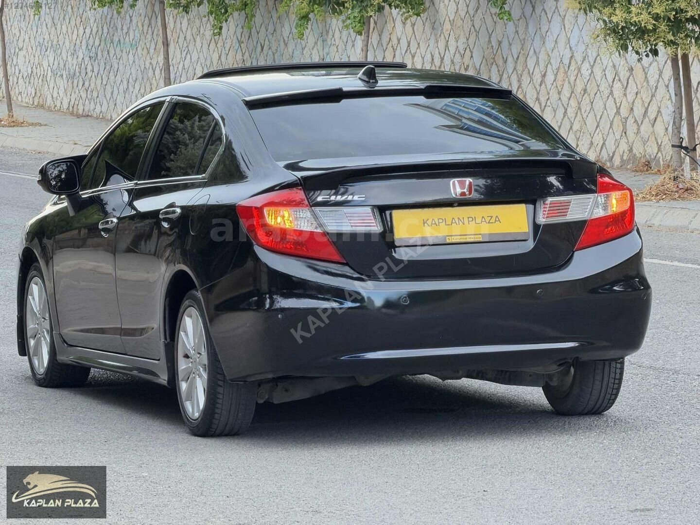 Galeriden Honda Civic 1.6i VTEC Eco Elegance 2012 Model Kahramanmaraş 156.000 km Siyah 7