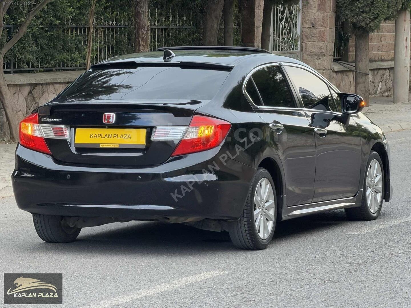 Galeriden Honda Civic 1.6i VTEC Eco Elegance 2012 Model Kahramanmaraş 156.000 km Siyah 5