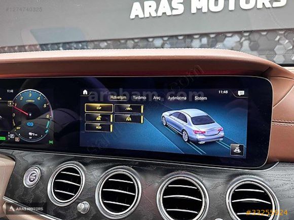 ARAS MOTORS..2020 MERCEDES E300DE PLUG-İN DESİGNO MASAJ HEAD UP.