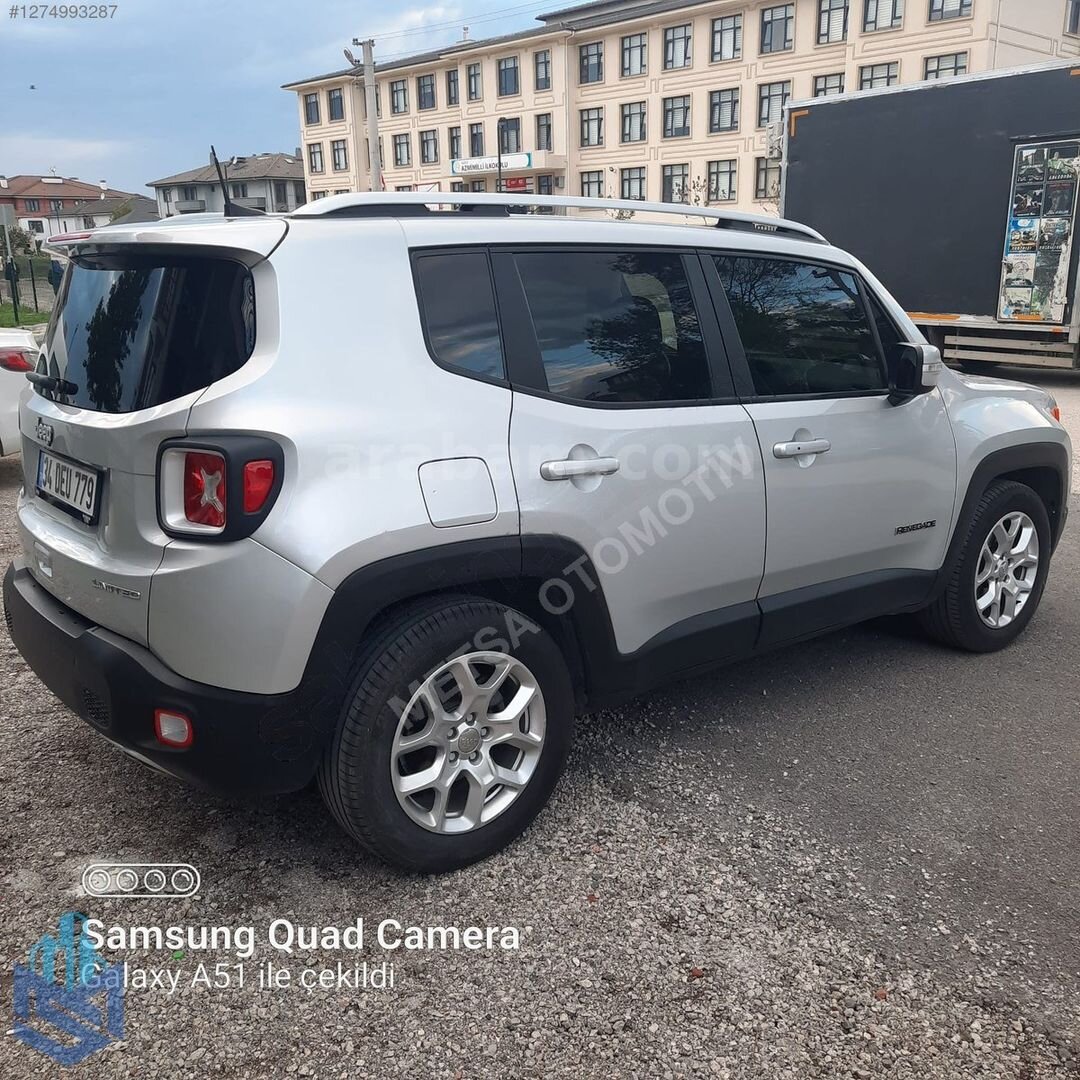 DEĞİŞENSİZ 2018 JEEP RENEGADE 165 BİN KM OTOMATİK 7