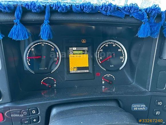 GÜRKAR OTOMOTİV-SCANİA R560 ADR RETARDER KLİMA