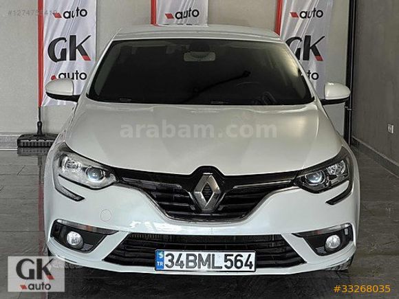 GK Auto // RENAULT MEGANE **YENİ MUAYENE **TESLA EKRAN **ORJ.KM