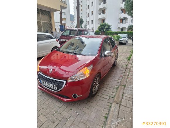 sahibinden peugot 208 2015 model 114binde temiz aile aracı