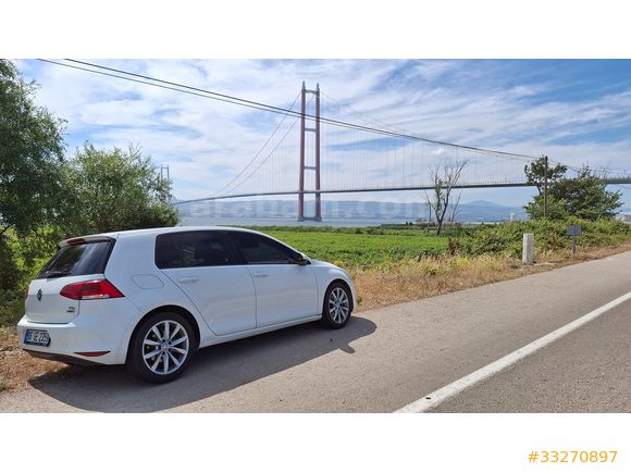 ANTALYA'DA EMSALSİZ! HATASIZ BOYASIZ DEĞİŞENSİZ TRAMERSİZ DÜŞÜK KM GOLF 7