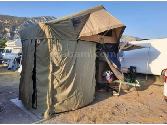 Özel yapım Çadırlı römork çekme karavan