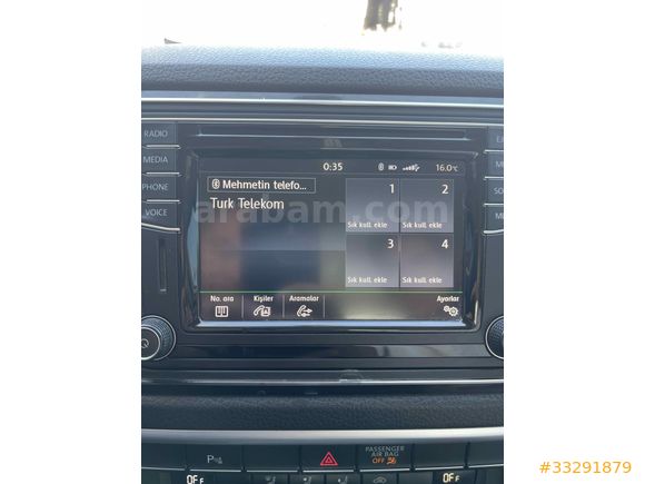 Sahibinden Volkswagen Amarok 2.0 BITDI Highline 2016 Model 